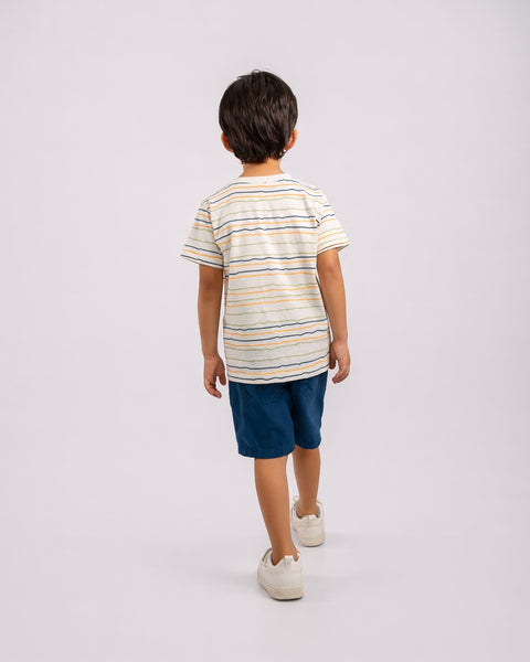 Conjunto Bermuda y Camiseta Manga Corta Para Bebé Niño