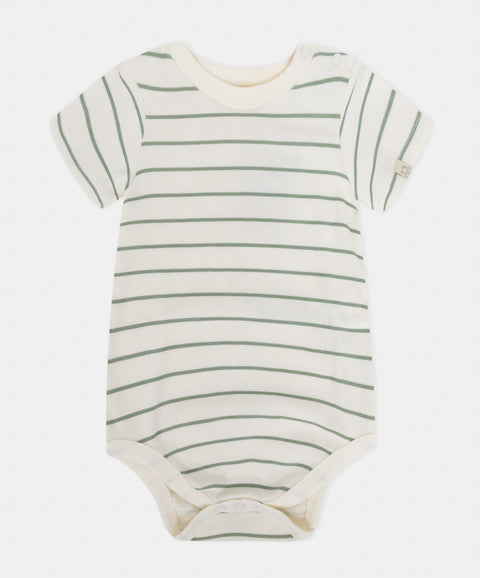 Conjunto Bermuda y Body Manga Corta Para Bebé Recién Nacido