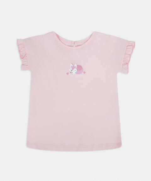 Conjunto Leggings y Camiseta Para Recién Nacida