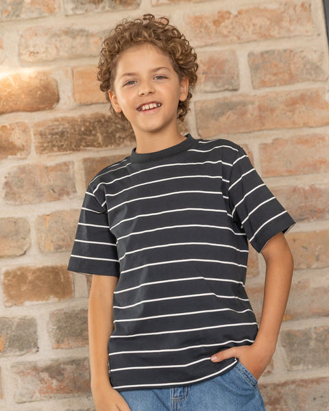 Camiseta Manga Corta Para Niño