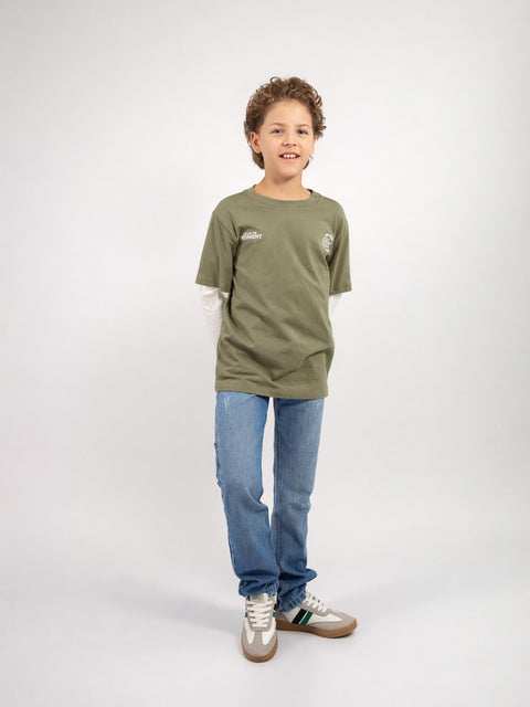 Camiseta Manga Larga Para Niño