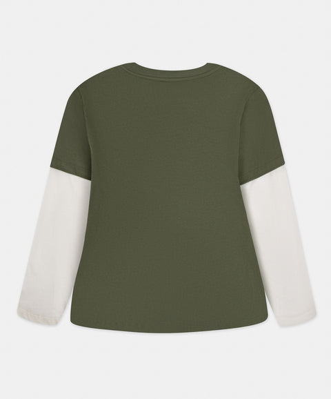 Camiseta Manga Larga Para Niño