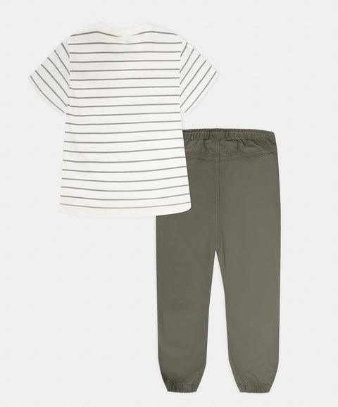 Conjunto Pantalón y Camiseta Manga Corta Para Bebé Niño