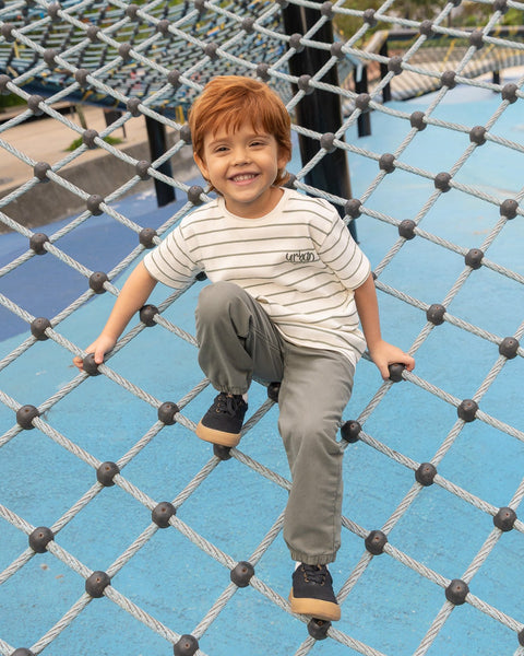 Conjunto Pantalón y Camiseta Manga Corta Para Bebé Niño