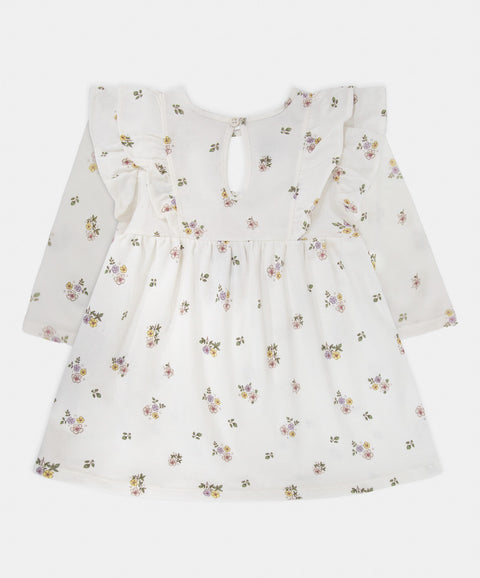 Vestido Manga Larga Para Bebé Recién Nacida