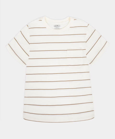 Camiseta Manga Corta Para Niño