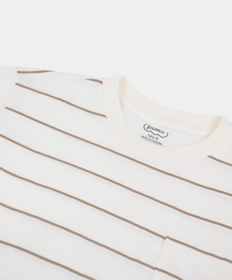Camiseta Manga Corta Para Niño