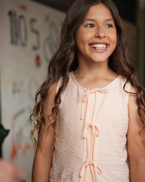 Blusa Manga Sisa Para Niña