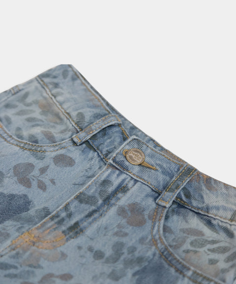 Jean Wide Leg Para Niña