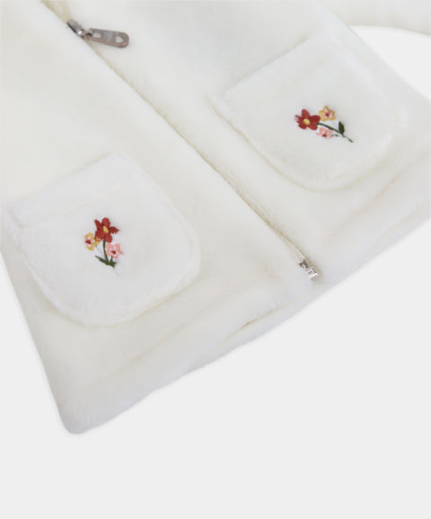 Buzo Peludo Para Recién Nacida