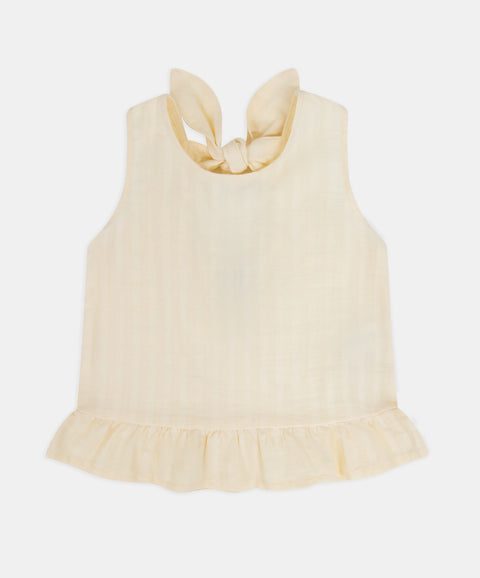 Blusa Manga Sisa Para Bebé Niña