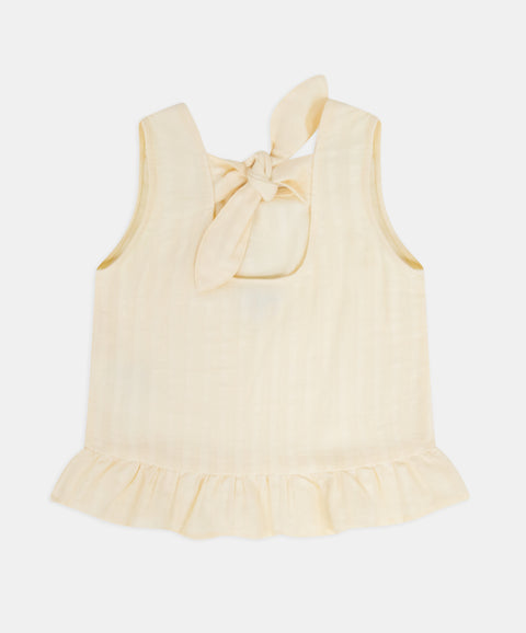 Blusa Manga Sisa Para Bebé Niña