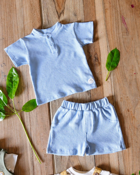 Conjunto Bermuda y Camiseta Para Recién Nacido