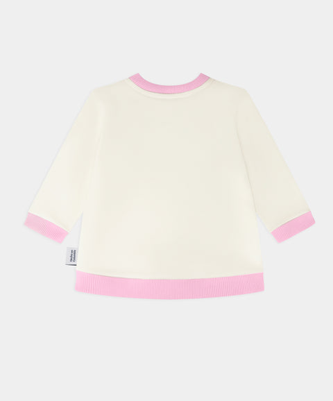 Polito x Arrurrú: Conjunto Buzo y Pantalón Perchado Para Recién Nacida