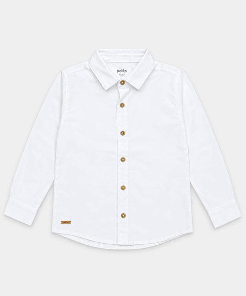 Camisa Manga Larga Para Niño