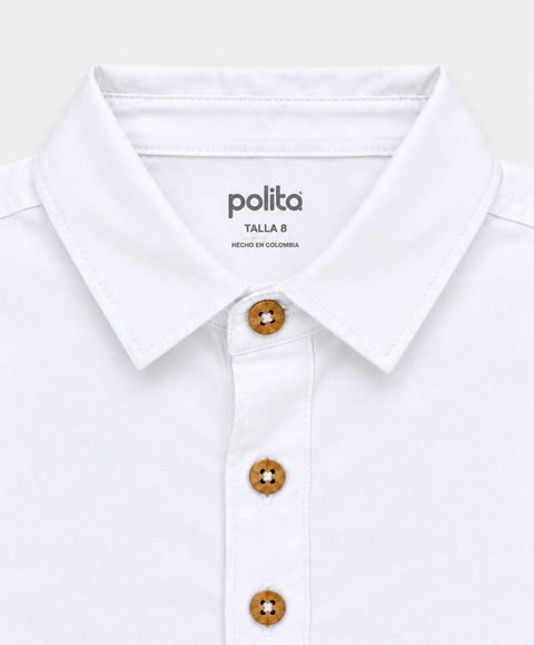 Camisa Manga Larga Para Niño