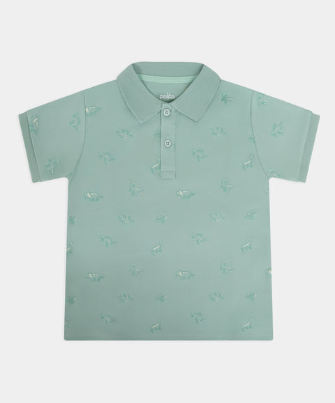 Camiseta Polo Para Bebé Niño