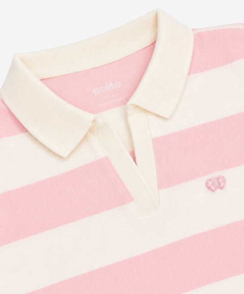 Camiseta Polo Para Niña