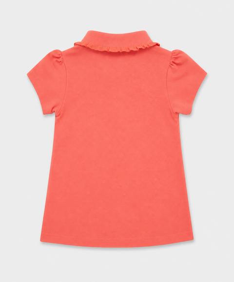 Camiseta Polo Para Bebé Niña