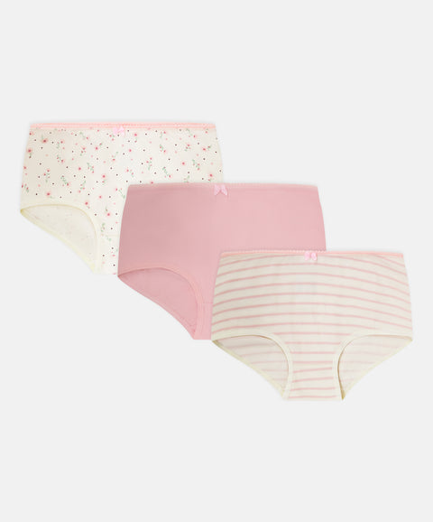 Paquete De Panties x 3 Para Niña En Algodón
