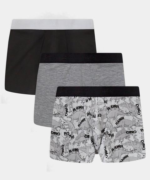 Paquete De Bóxer X3 Para Niño En Algodón