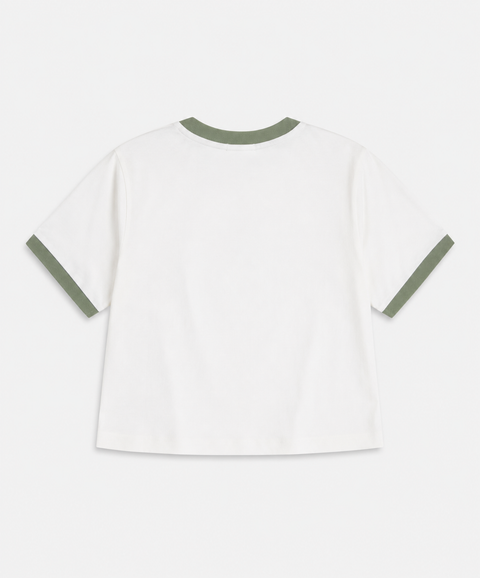 Camiseta Manga Corta Para Niña