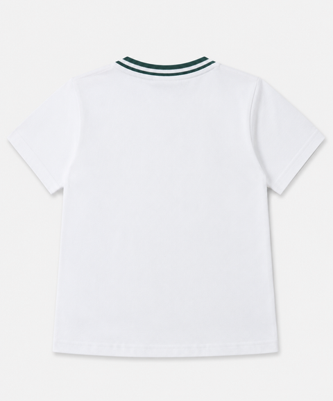 Camiseta Manga Corta Para Niño