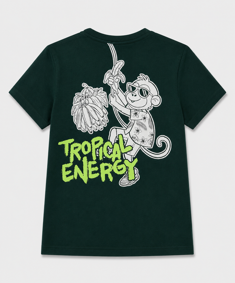 Camiseta Manga Corta Para Bebé Niño