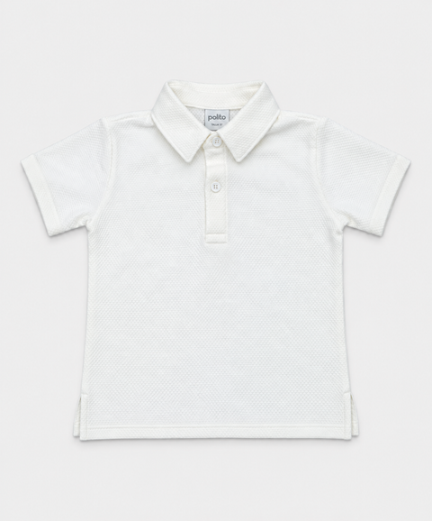 Camiseta Tipo Polo Para Bebé Niño