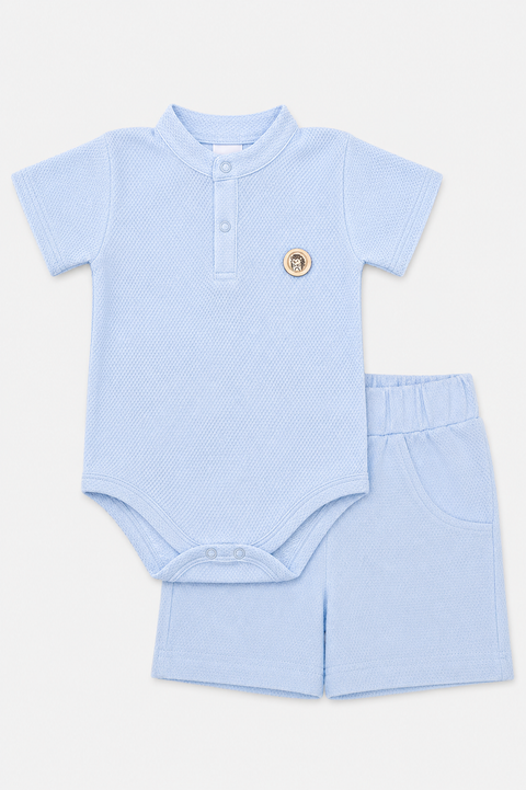 Conjunto Bermuda y Body Para Recién Nacido