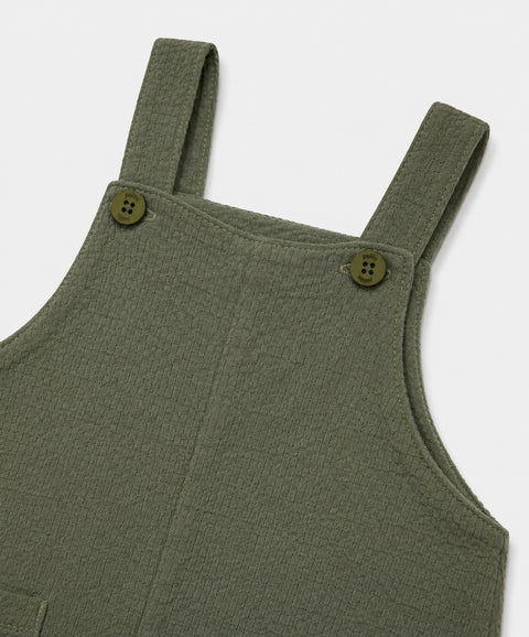 Conjunto Overol y Camisa Manga Larga Para Recién Nacido