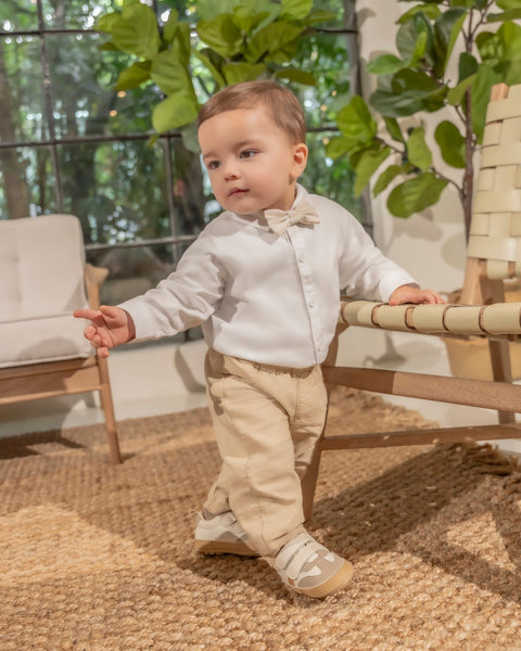 Conjunto Pantalón y Camisa para Recién Nacido