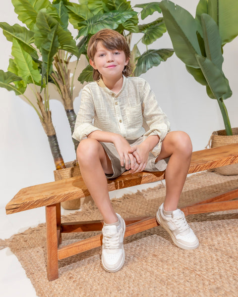 Camisa Manga Larga Para Niño