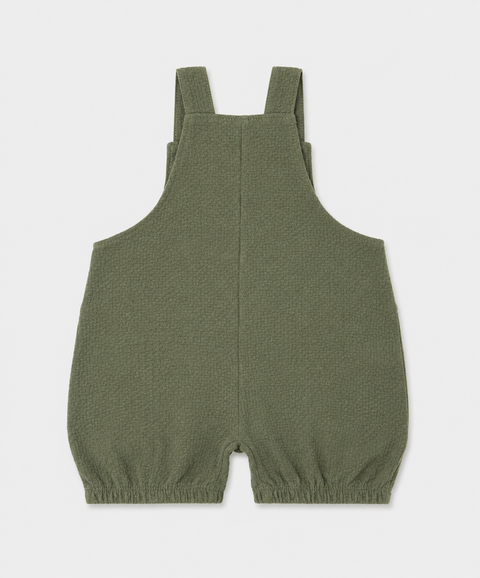 Conjunto Overol Corto y Camisa Para Recién Nacido