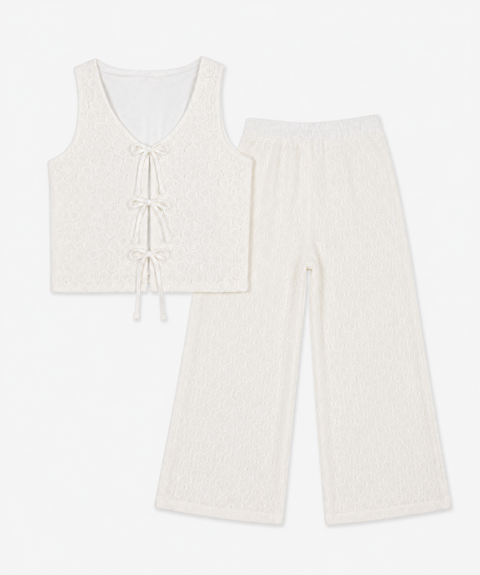 Conjunto Pantalón y Chaleco Para Niña