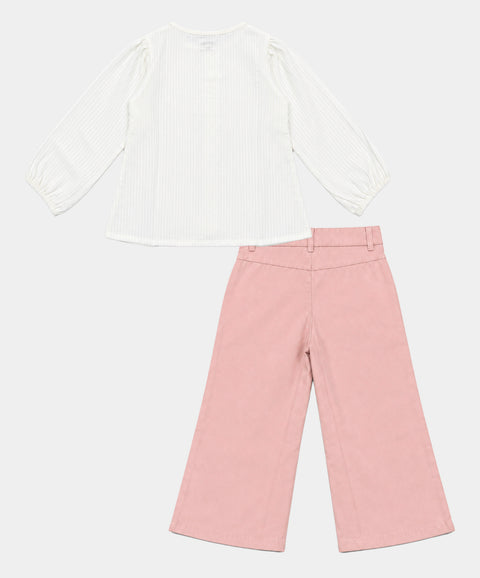 Conjunto Pantalón y Blusa Para Bebé Niña