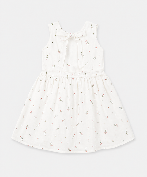 Vestido Manga Sisa Para Bebé Niña