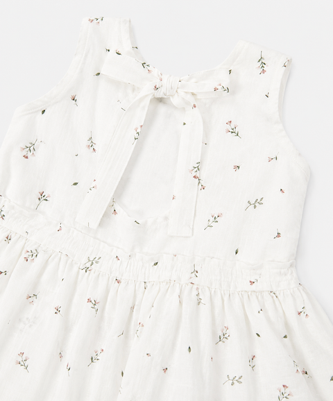 Vestido Manga Sisa Para Bebé Niña