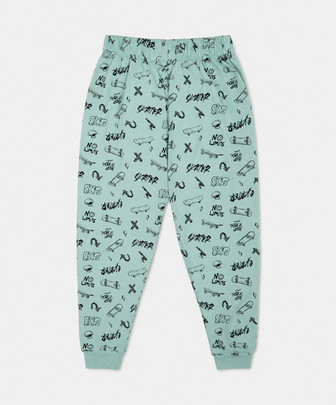 Pijama Camiseta Manga Corta y Pantalón Para Niño