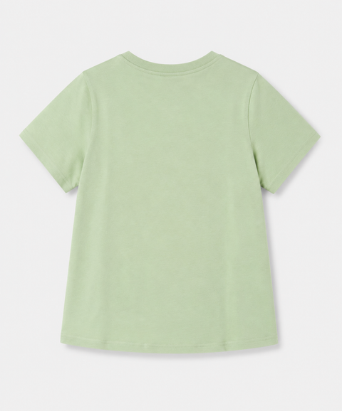 Camiseta Manga Corta Para Bebé Niña