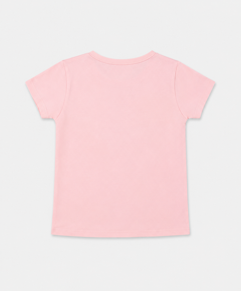 Camiseta Manga Corta Para Bebé Niña