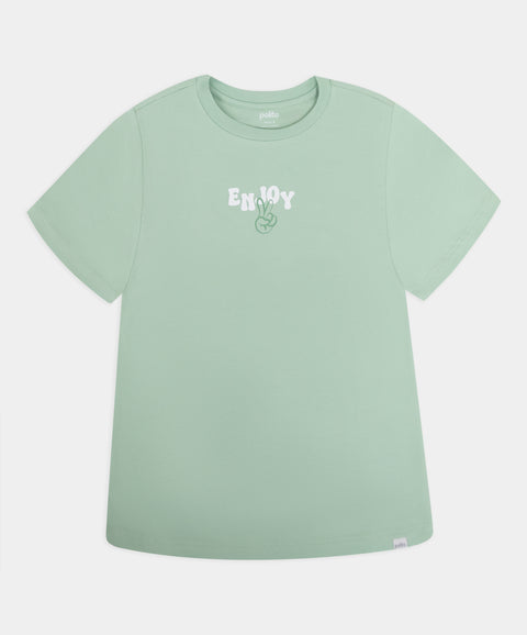 Camiseta Manga Corta Para Niño