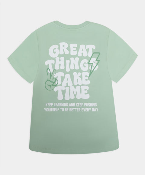 Camiseta Manga Corta Para Niño