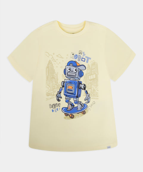 Camiseta Manga Corta Para Bebé Niño