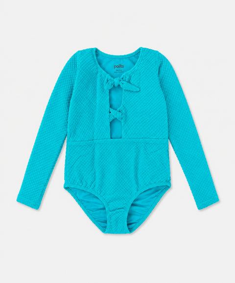 Vestido de Baño Entero Para Niñas