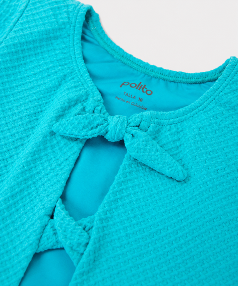 Vestido de Baño Entero Para Niñas