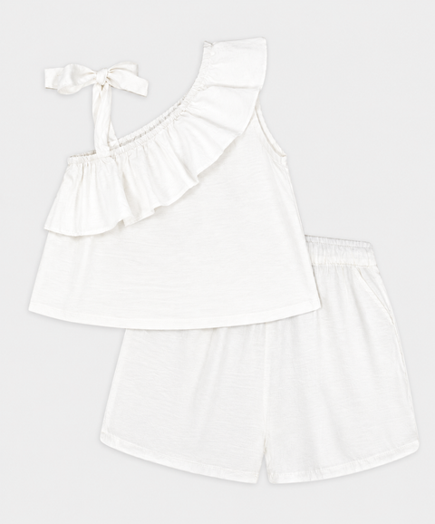 Conjunto Short y Blusa Para Niña