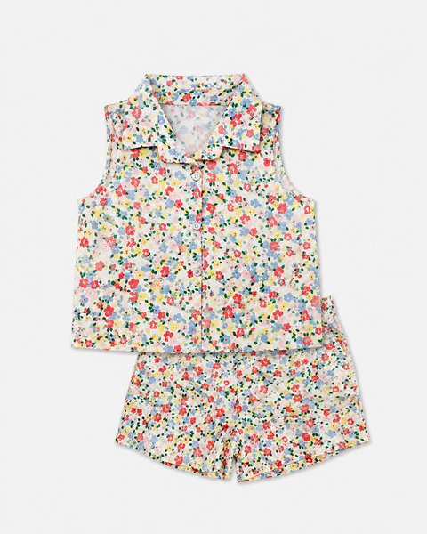Conjunto Short y Camisa para Niña
