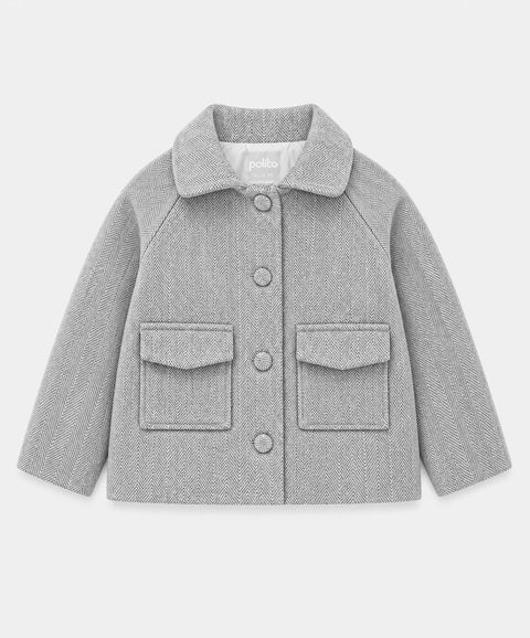 Chaqueta Forrada Para Bebé Niña