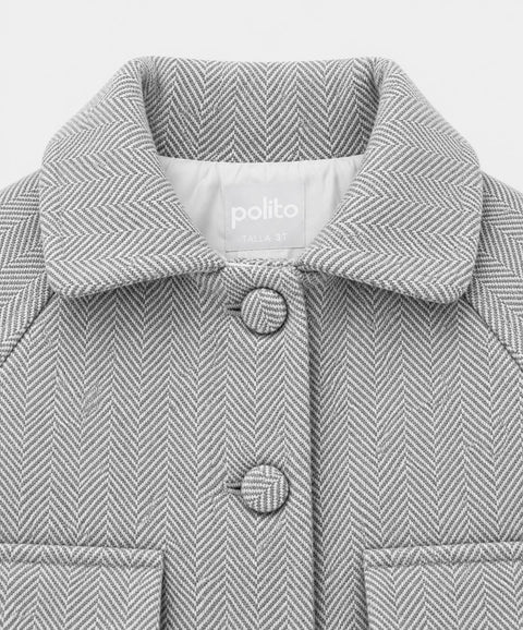 Chaqueta Forrada Para Bebé Niña